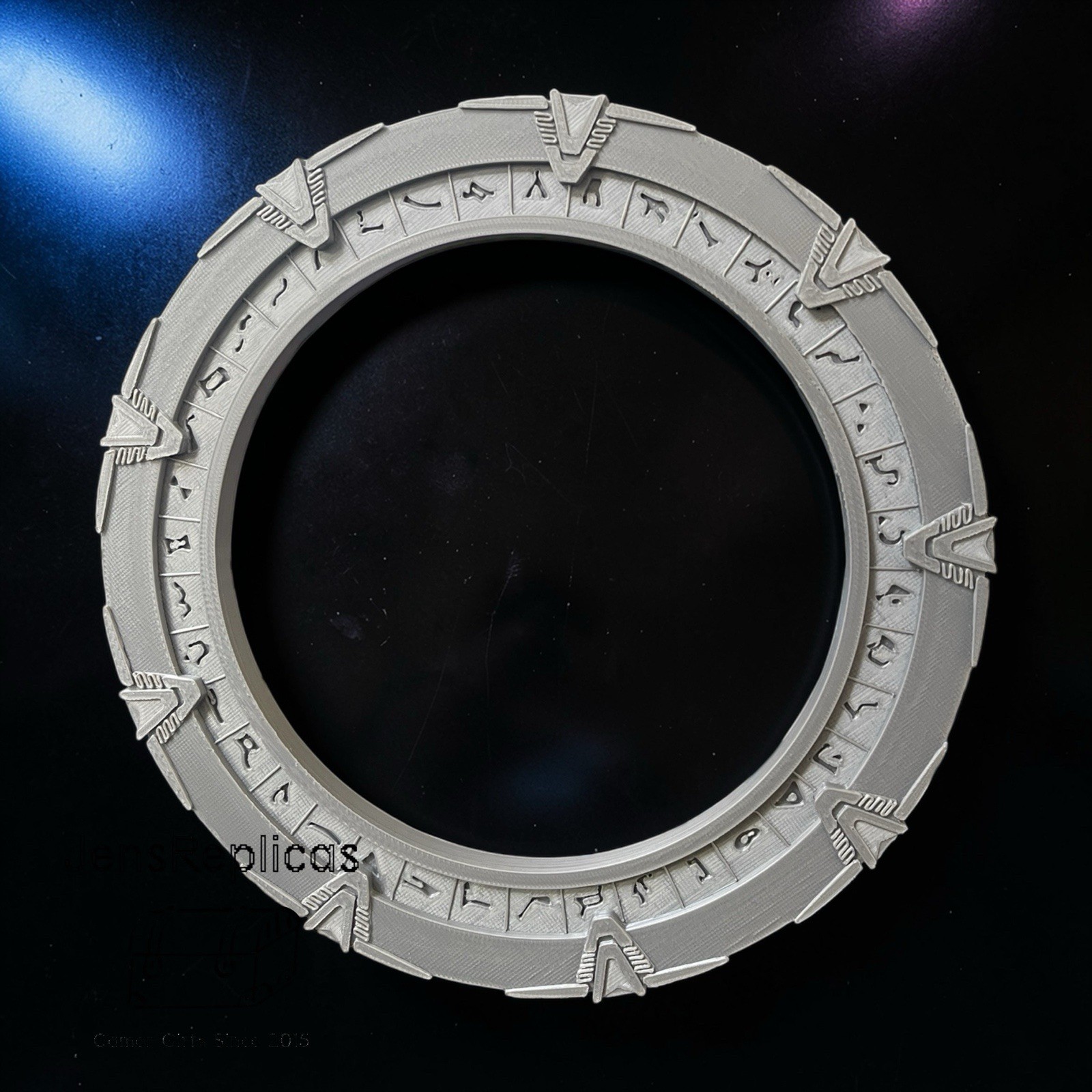 Stargate SG1 Gate 10” Sculpture Collector Replica, Grey, Prop Display Collection