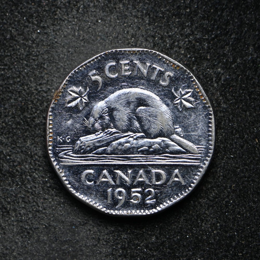 1952 Canada Five Cents (bb14187)