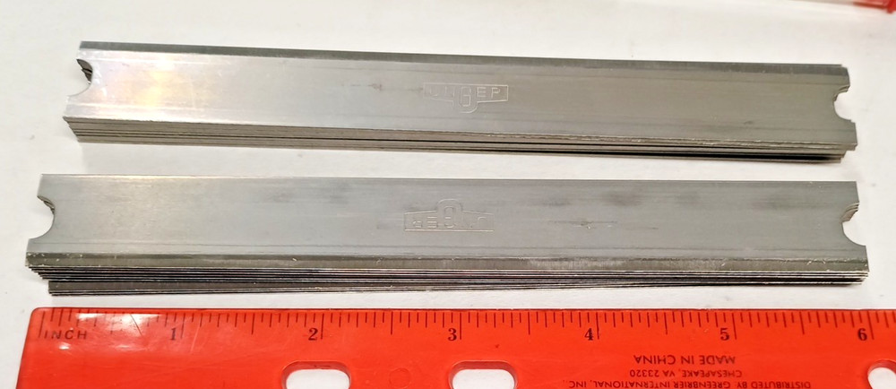Unger 6" Medium Duty Scraper Blades 20 Pc Pk