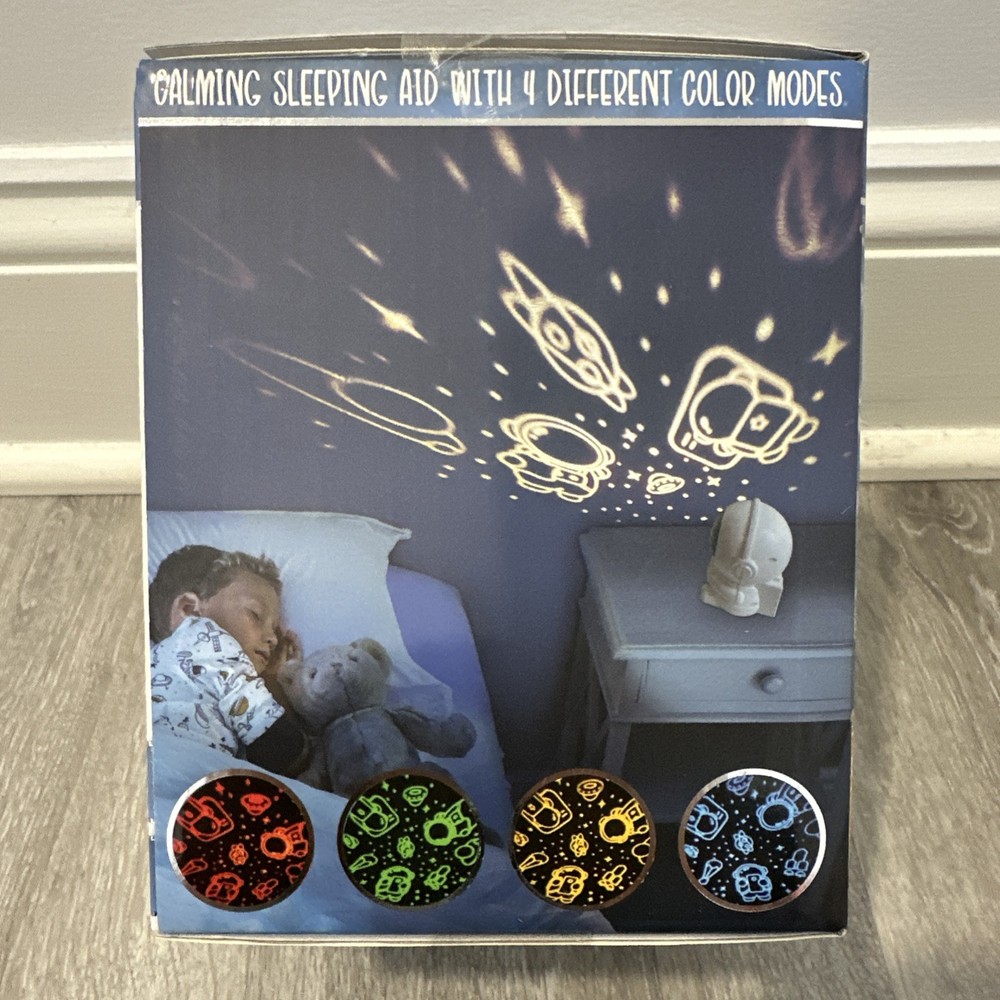 Astro Projector Fill Ceiling W Captivating Astronaut Display 4 Diff Colors Rare