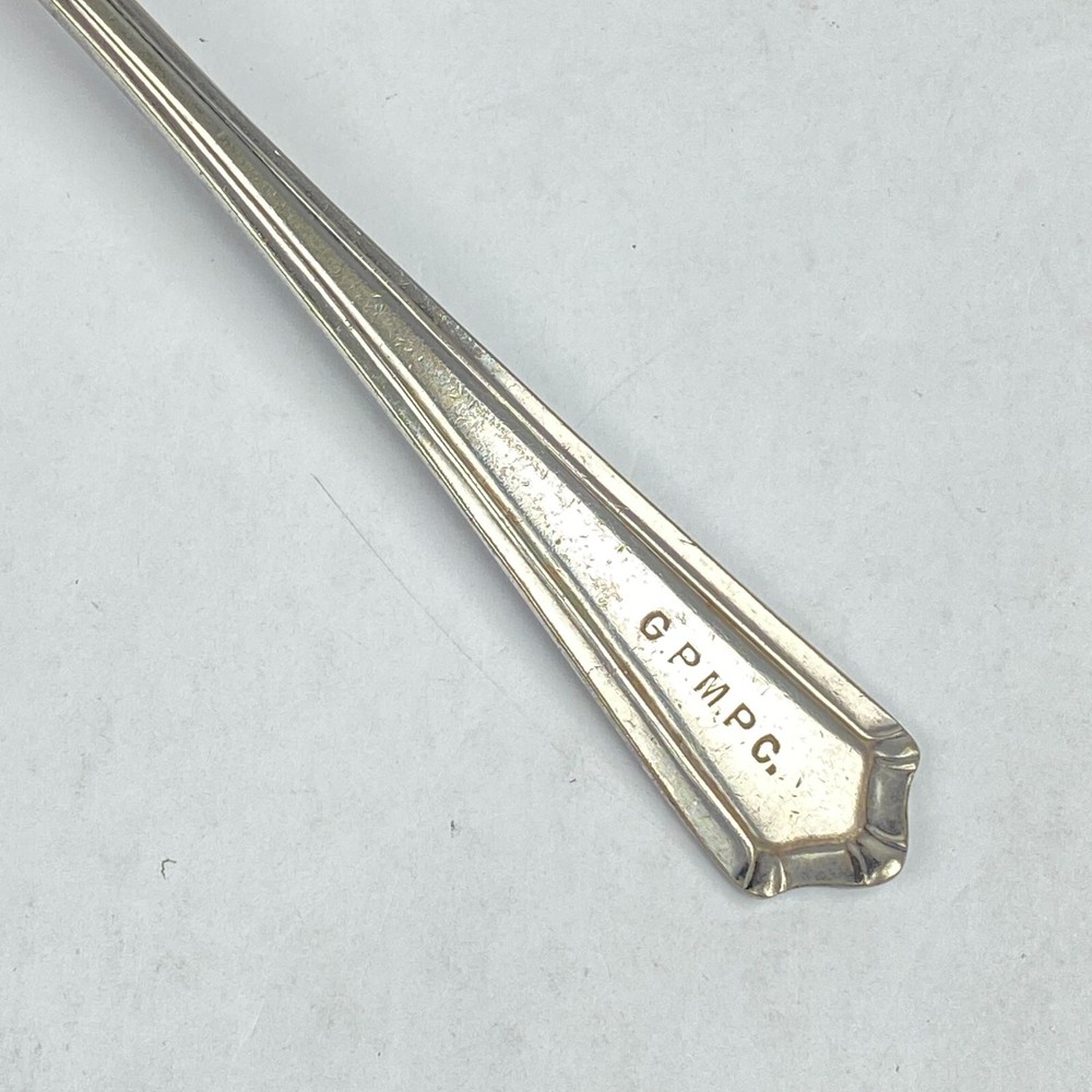 A.S. Co. EP Electro Plate Dinner Fork Marked GPM PC Vintage