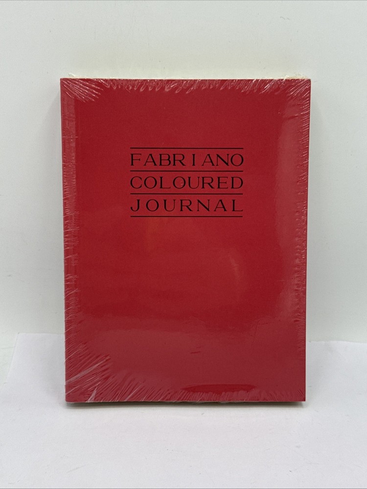 Fabriano Coloured Journal Red Bright Palette 120 Sheets