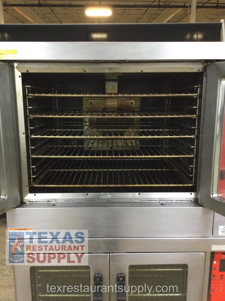 Vulcan Natural Gas Double Stack Full Size Convection Oven