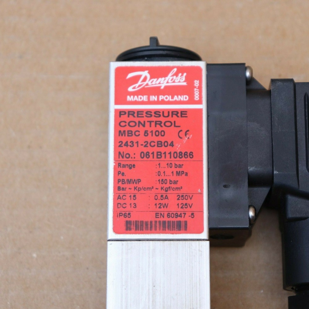 DANFOSS MBC5100 PRESSURE SWITCH 061B110866