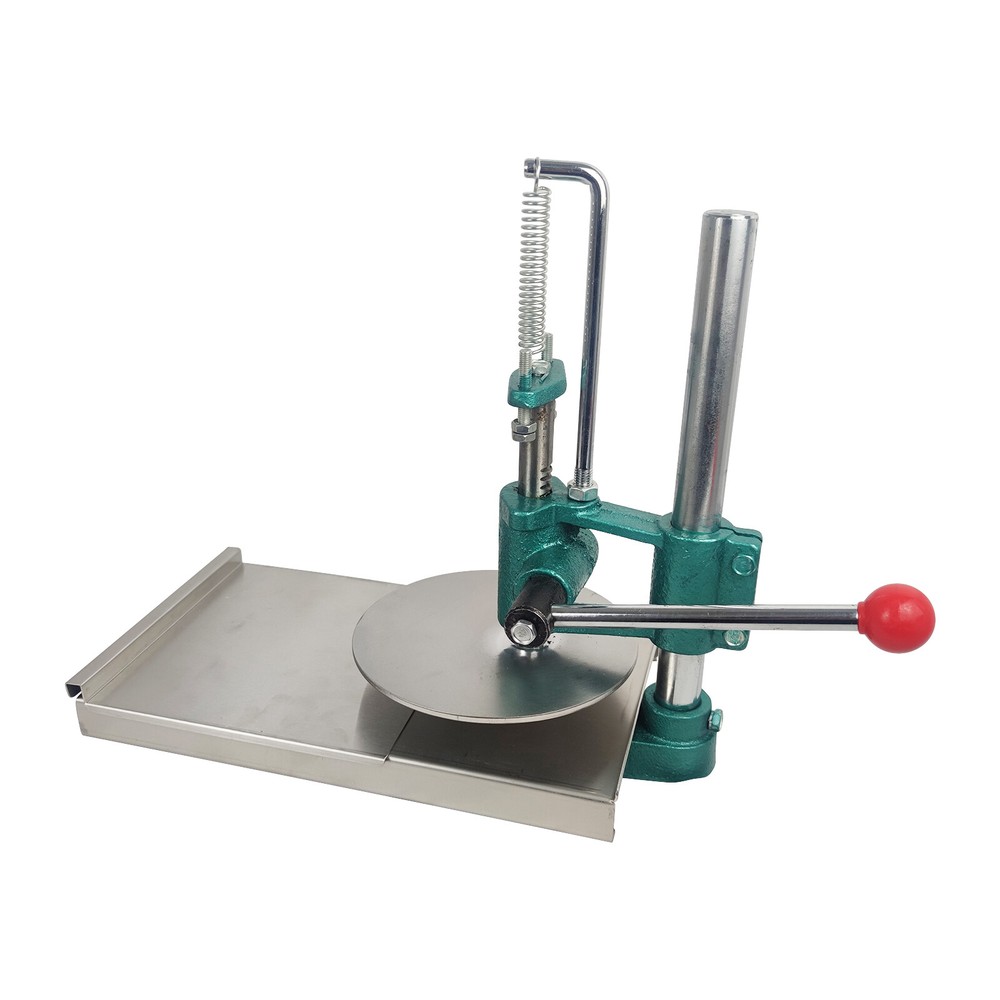 Home Manual Dough Rolling Machine 20cm Diameter Round Dough Maker
