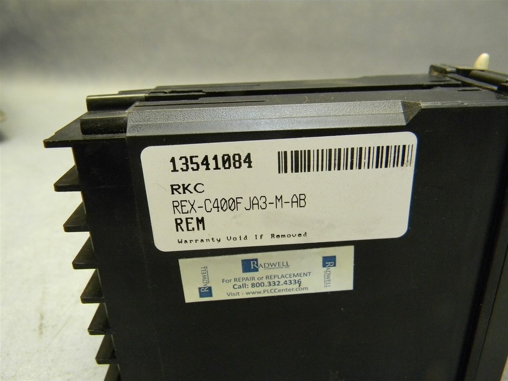 Syscon RKC REX-C400 Rex-C400F JA3-M-AB Temperature Control