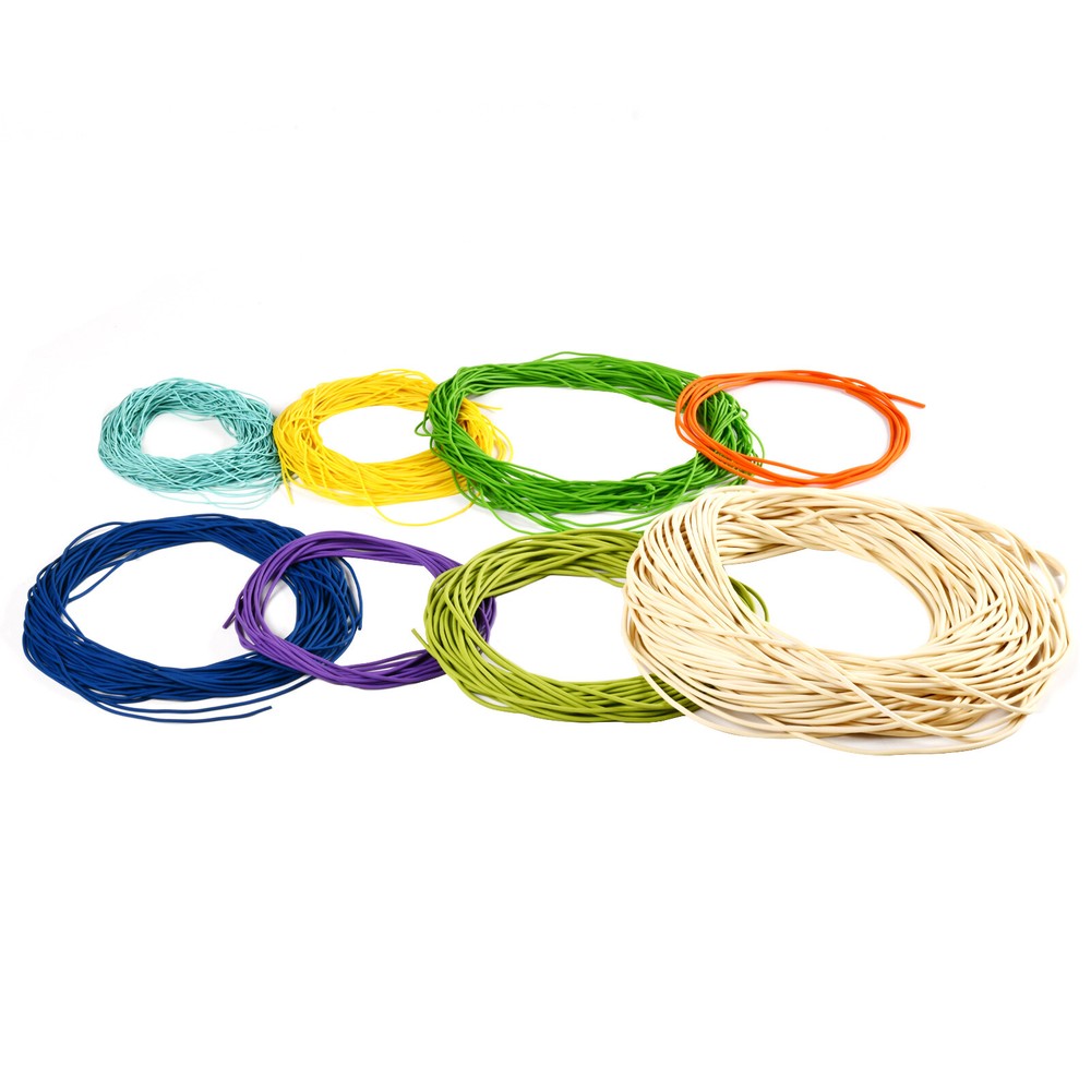 Fishing Pole Elastic Extruded Solid Full Latex 6 Meters