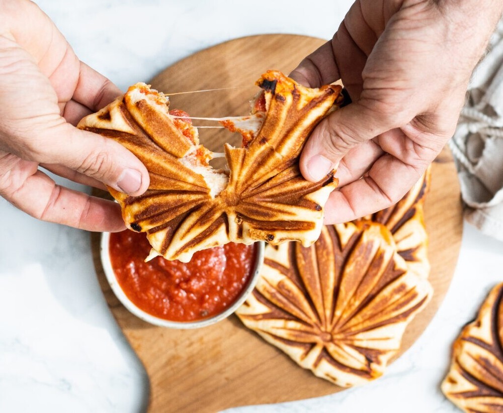 Cannabis Leaf Shaped Waffle Iron by Waffleye Pot Leaf Marijuana Shape