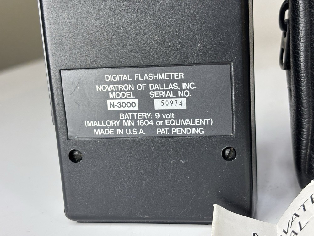 Novatron Digital Flash Meter Works