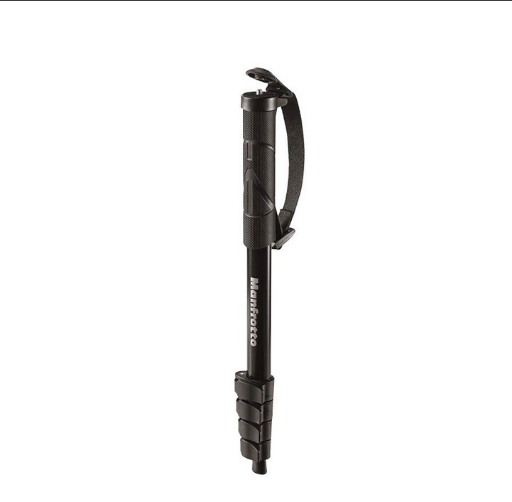 Manfrotto monopod COMPACT Aluminum 5-stage Black Universal mmcompact-BK #2165