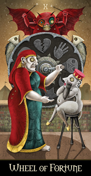 The Deviant Moon Tarot (Borderless Edition) by Patrick Valenza