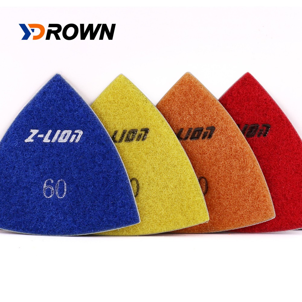Diamond Triangular Sanding Pads for Oscillating Tools Sandpaper Sheet 3"(80mm)