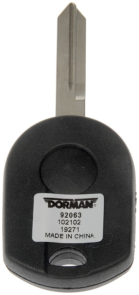 Keyless Entry Transmitter Cover-Remote Case Dorman 92063