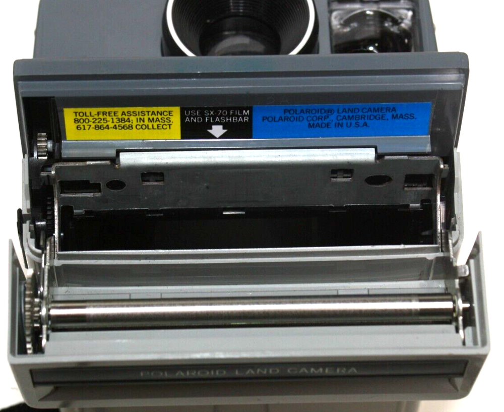POLAROID CAMERA-THE BUTTON-TESTED-WITH STRAP