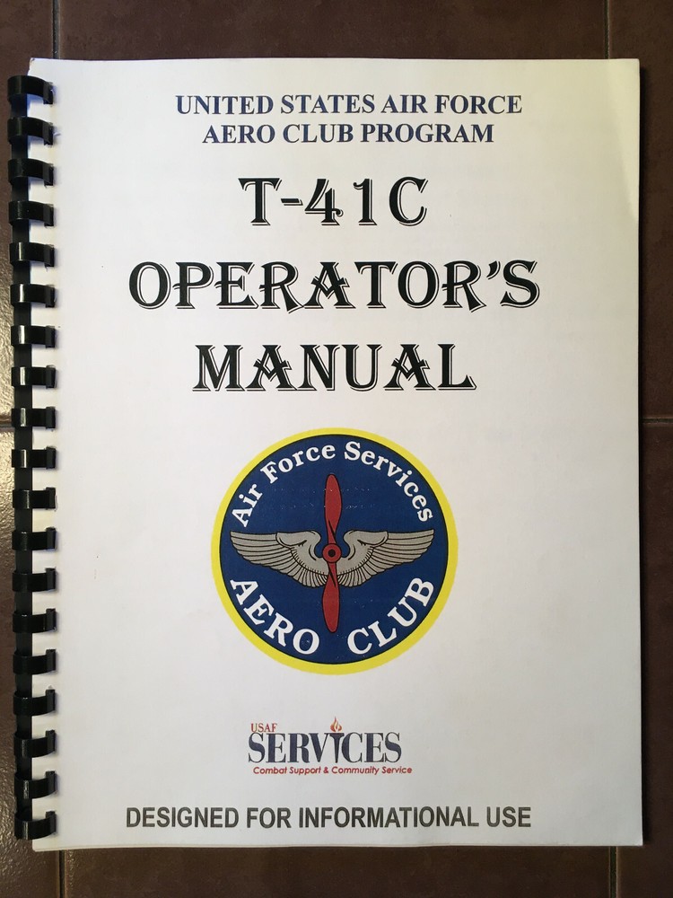 USAF T-41C Mescalero Operator's Manual