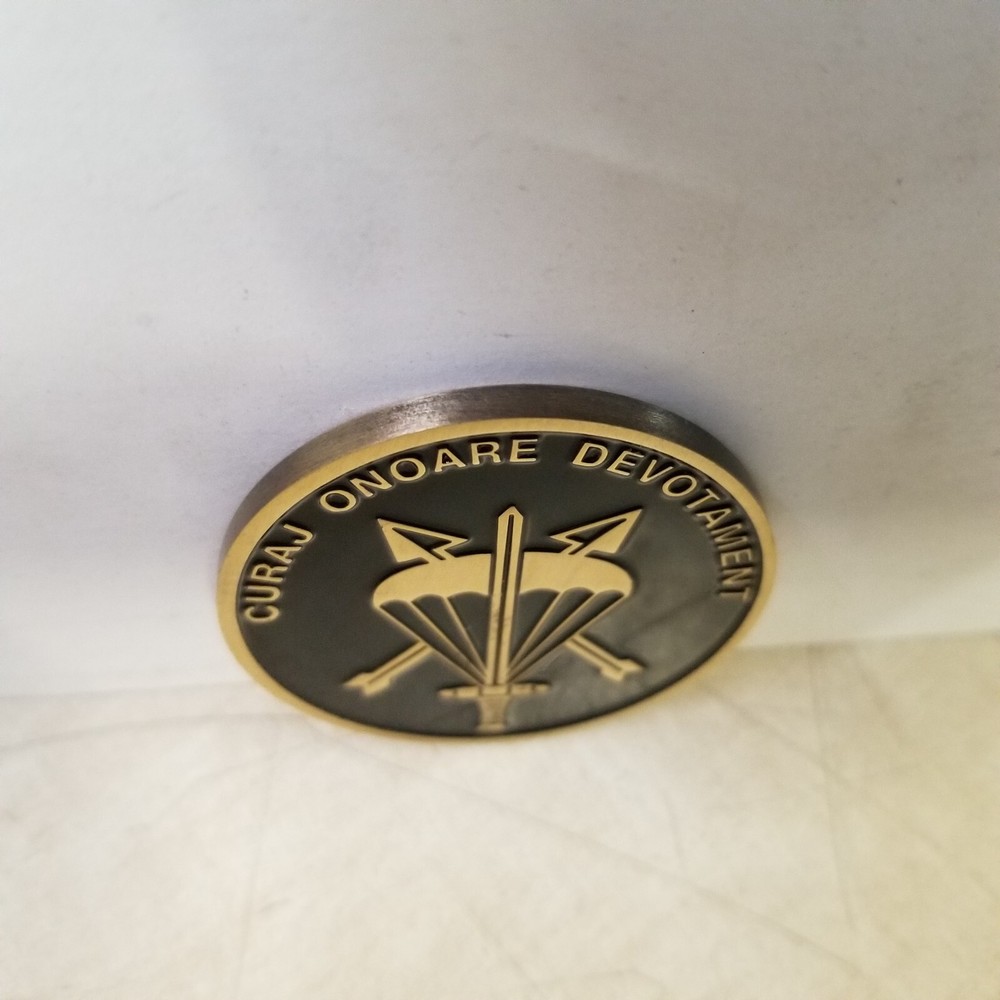 Challenge Coin Curaj Onoare Devotament Batalionul 53