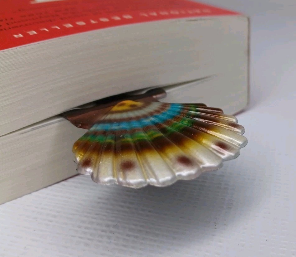 Seashell Bookmark Sea Shell Book Mark