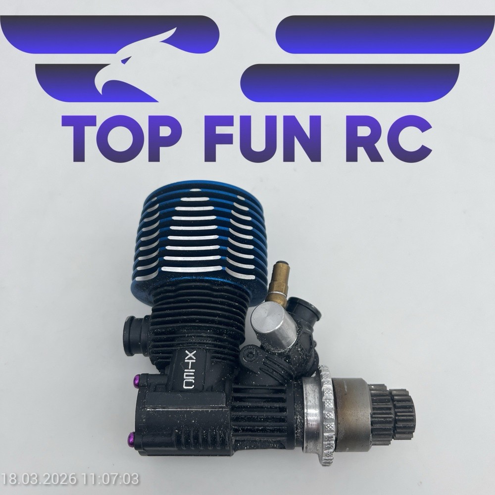 Rare NOSRAM RS.30 Monster XTEC .30 Size Nitro Engine w/ Filter & Carb