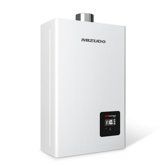 MIZUDO Natural Gas Tankless Hot Water Heater 3.6 GPM 80,000 BTU On Demand