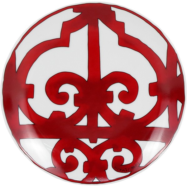 Hermes plate bread plate pair Guadalquivir