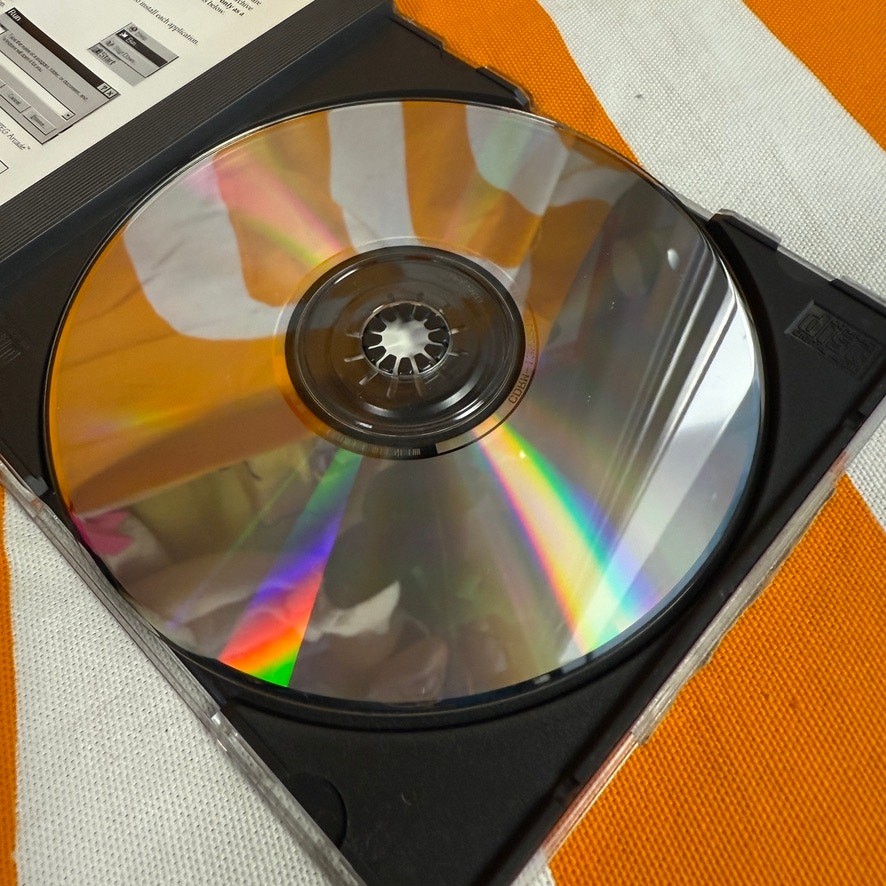 Vintage 1995 Gateway 2000 The Masters Golf Interactive PC CD-ROM Promo Software