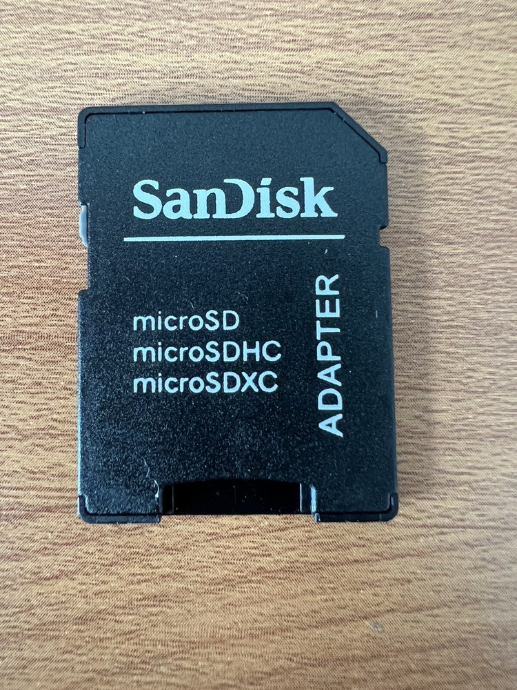 SANDISK Micro SD Card Adapter (MicroSD / MicroSDHC / MicroSDXC)