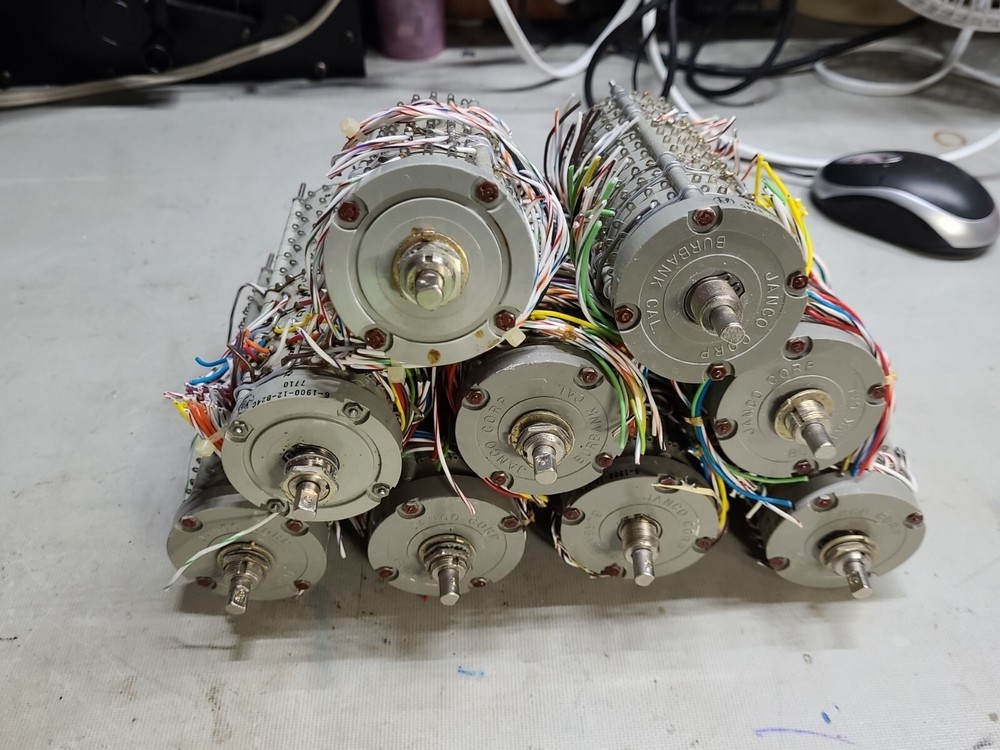 Janco 6-1900-12-24BC 24 Position 12 Deck Rotary Switch, Quantity 1