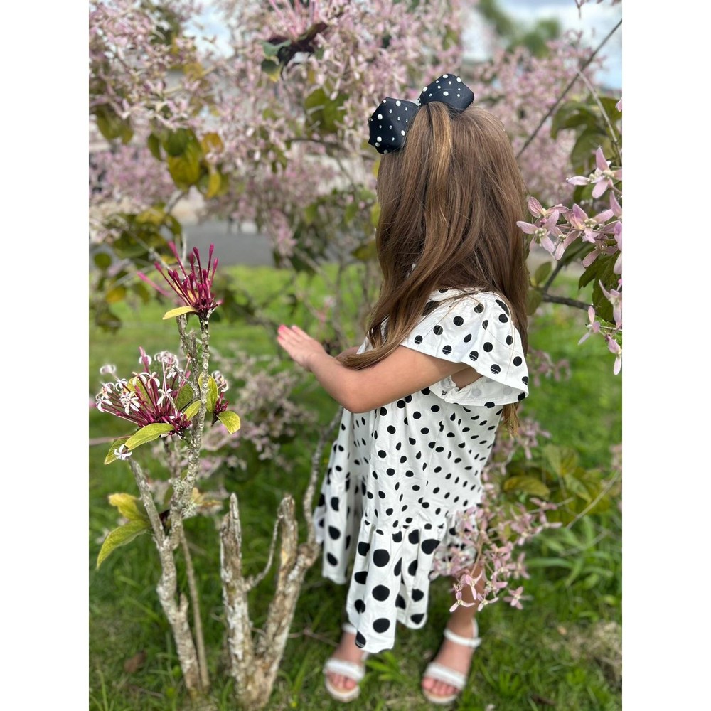 Black & White Polkadot Dress Size 8