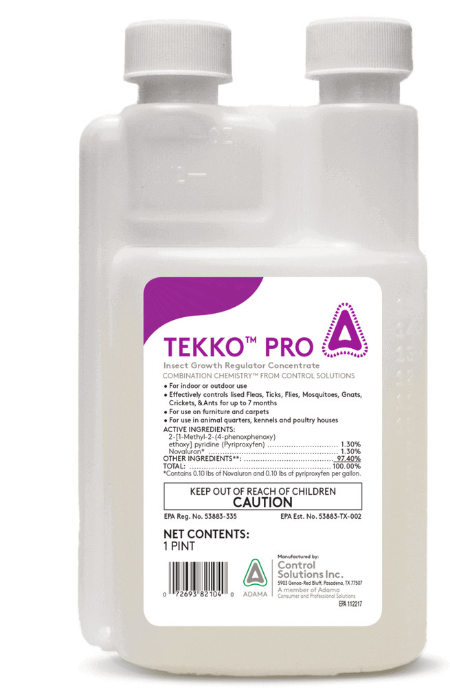 Control Solutions Tekko Pro IGR 16oz Cockroaches Fleas Mosquitoes Growth...
