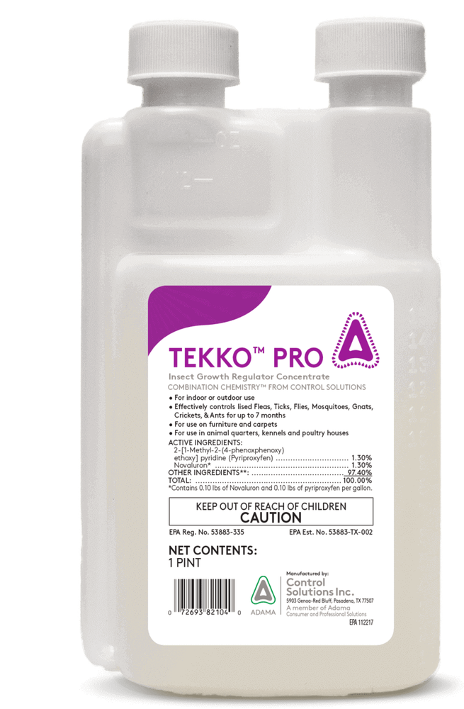 Control Solutions Tekko Pro IGR 16oz Cockroaches Fleas Mosquitoes Growth...