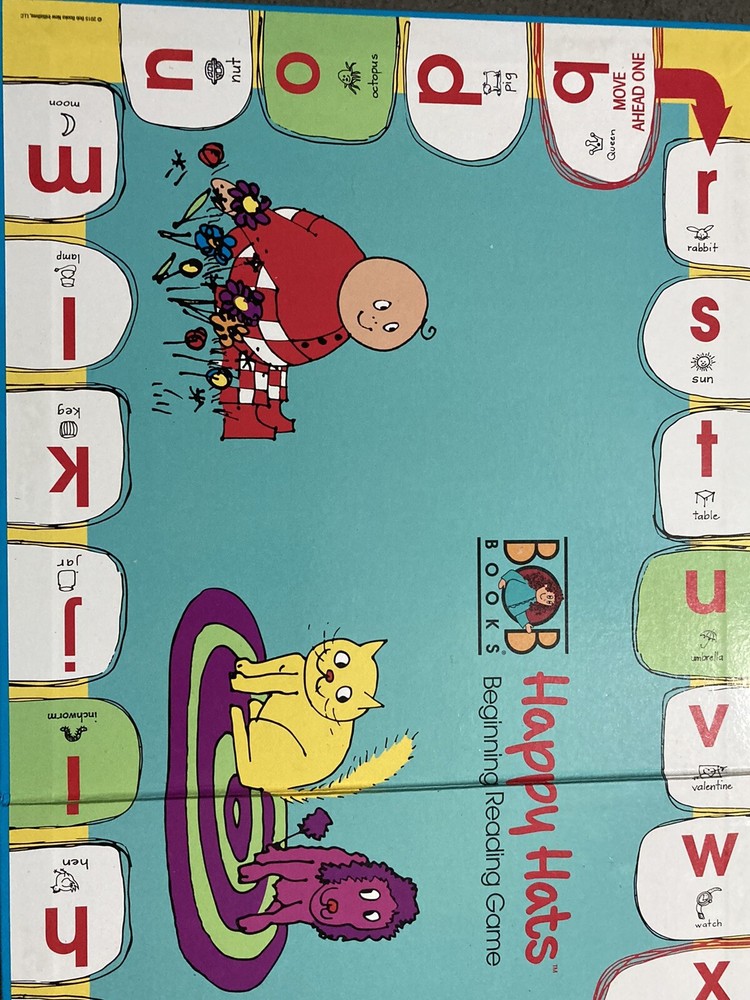 Happy Hats - Beginning Reading Game - Ages 4+ Beginner Homeschool COMPLETE