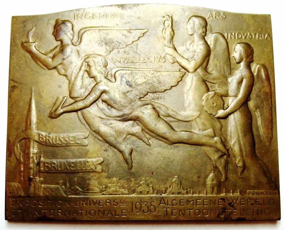 BRUSSELS (Universal Art Exhibition) Medal 1935