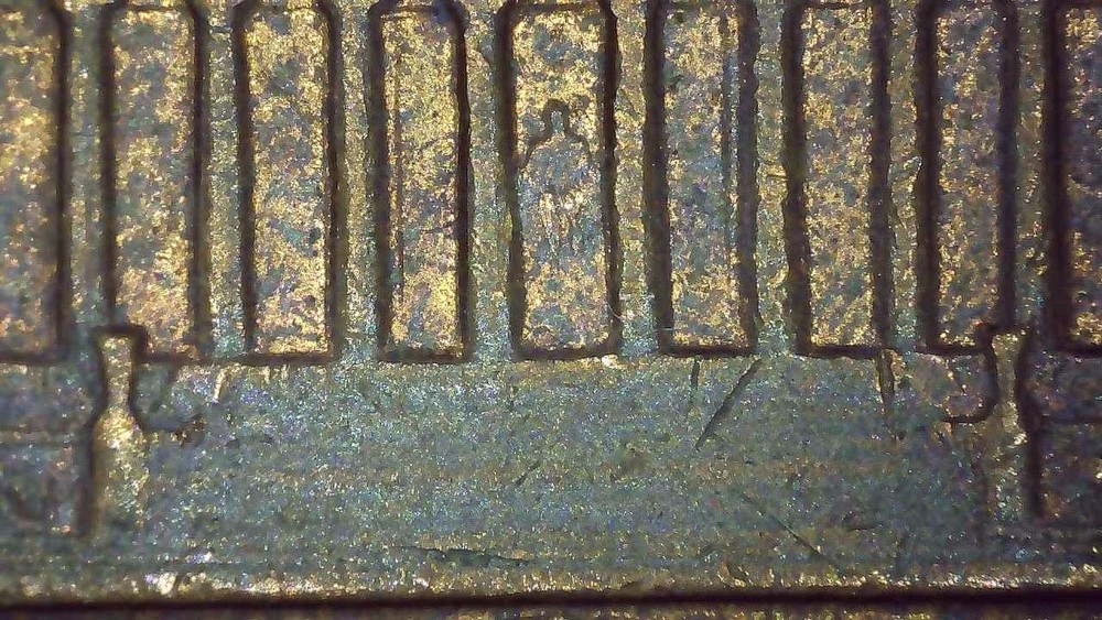 1979 D Lincoln Penny error repunched mintmark