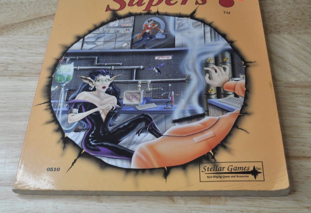 ACE Super-Agents Powers-Stellar Games Paperback Book *Pre-Owned*