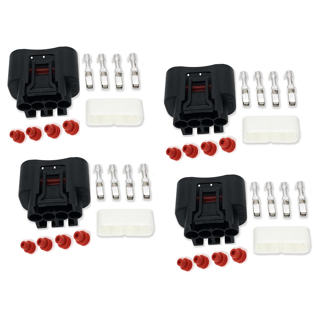Replacement For Scion tC Ignition Coil Plug Connector 4 Set 2010