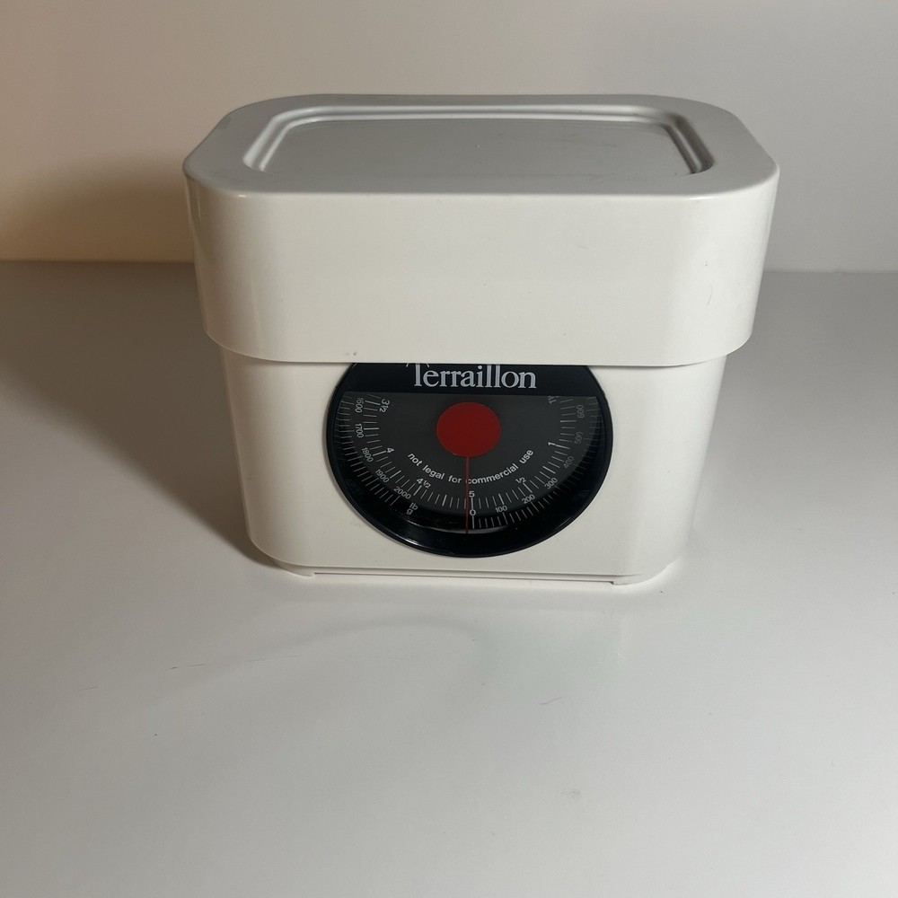 Terraillon Kitchen Scale  2200g BA22 Off White