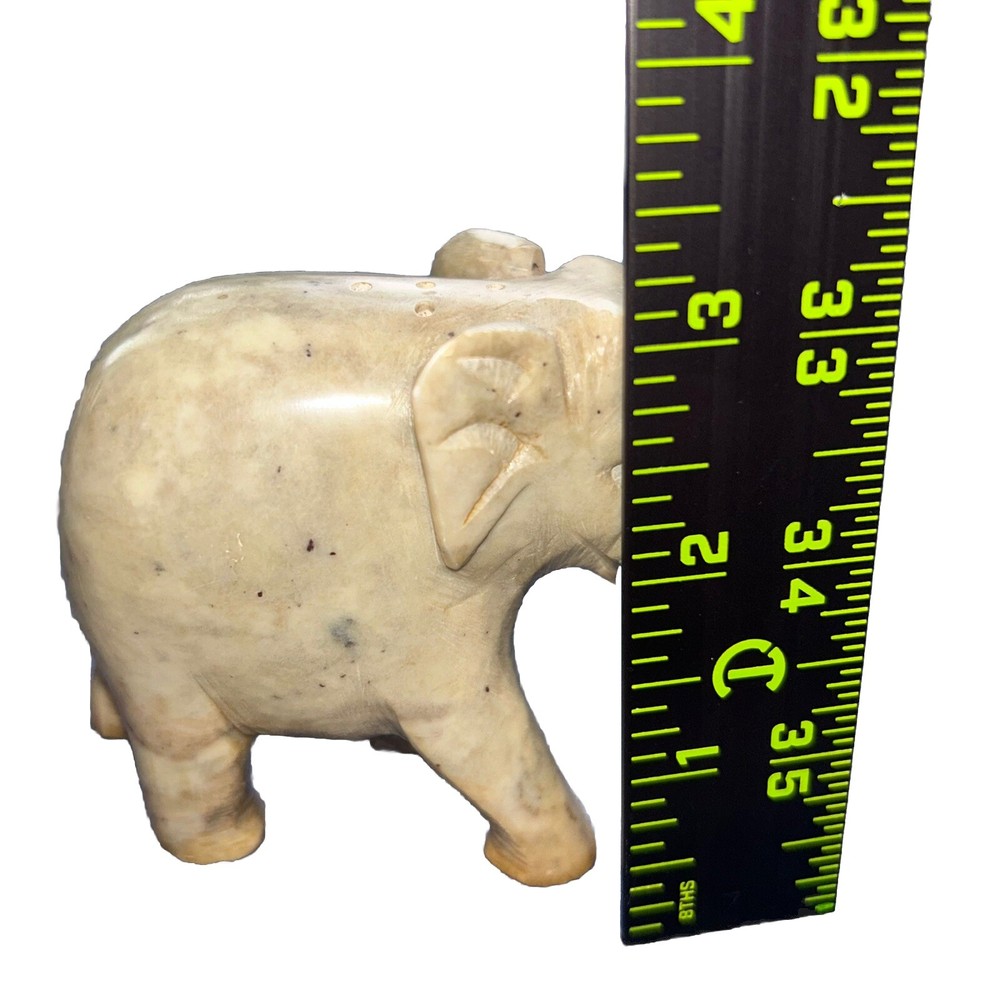 Elephant Trunk Up Stone Incense Holder