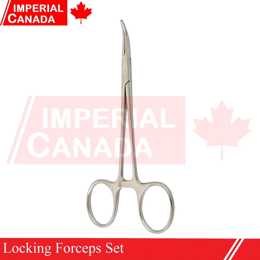 2 Pcs Micro Halsted Mosquito Tattoo Piercing Hemostatic Locking Forceps DS-2096