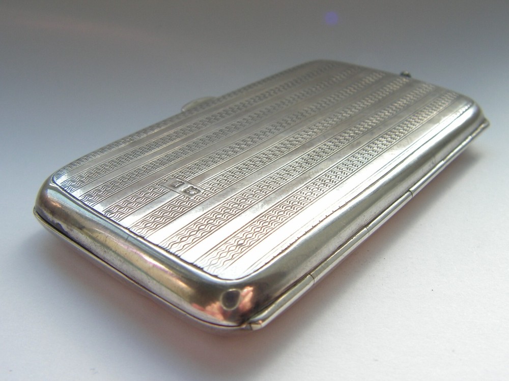 ANTIQUE EDWARDIAN SOLID SILVER LADIES CHATELAIN COIN PURSE Sydney & Co 1919