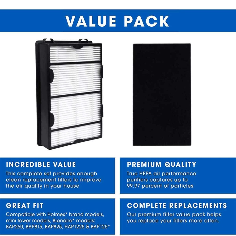 For Holmes HAPF600 Filter B HAP615 HAP650 HAPF600D-U2 Carbon Filter Replacement