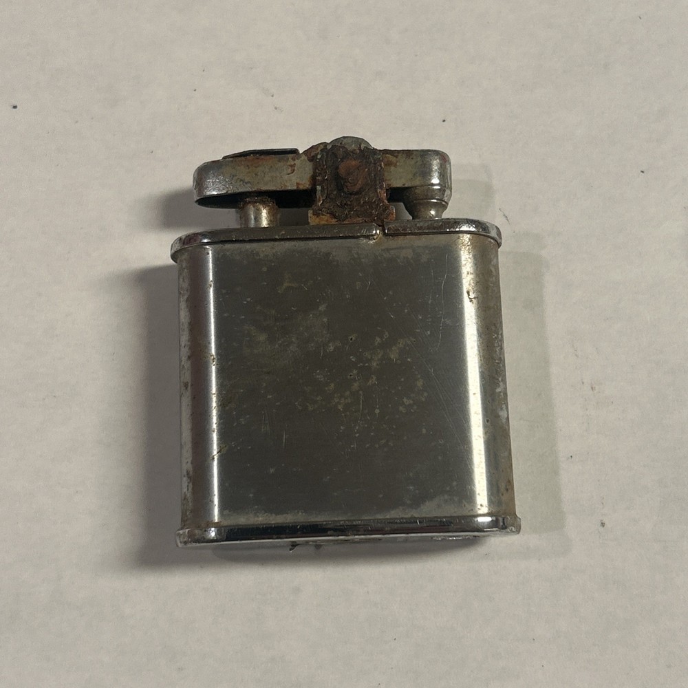 Vintage Ronson Silver Tone Whirlwind Imperial Cigarette Lighter Needs Love