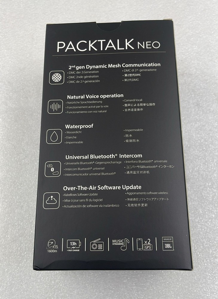 **NEW** Cardo PackTalk NEO DUO Communication System Bluetooth JBL