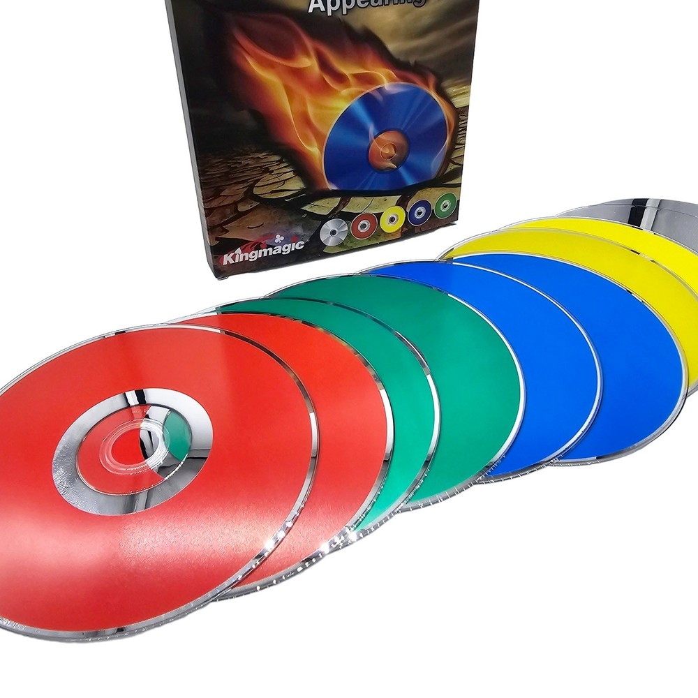 Appearing CD Magic Professional Magician Gimmick Stage Magic Trick for Magic