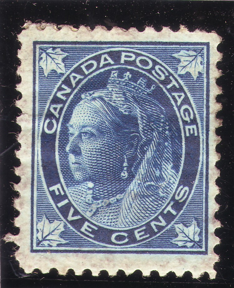 CANADA 1897, Scott No. 70, Major re-entry, Mint Hinged.