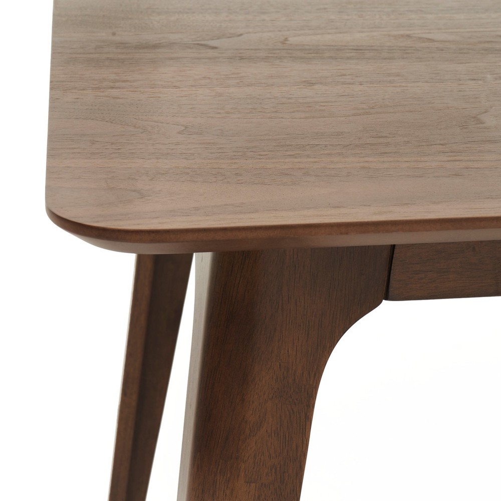 [Video] Dining Table Solid Wood Legs, Walnut