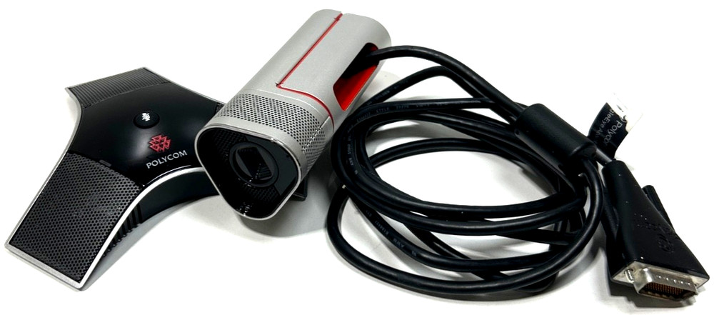 Lot of 2. Polycom Eagle Eye Camera, polycom Sound-station( office