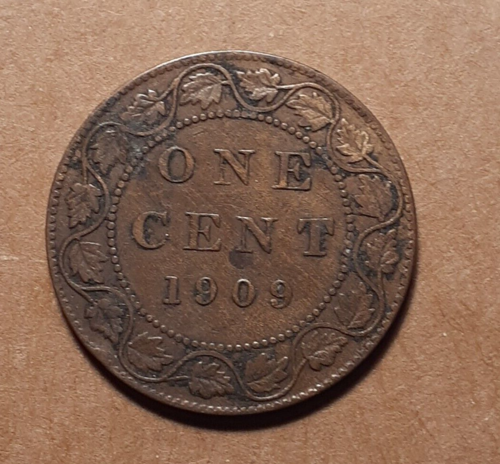 1909 ONE CENT CANADA