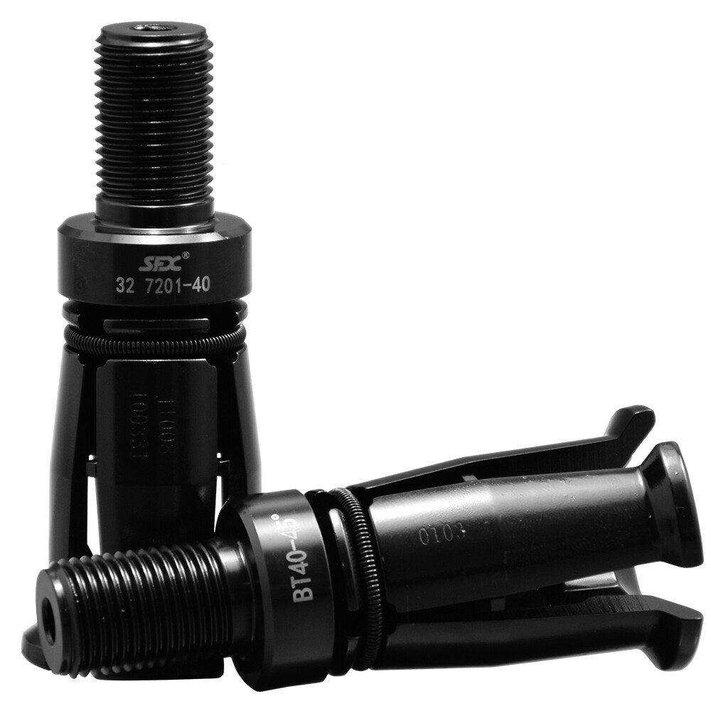 BT40 Spindle Pull Claw 4 Petal Clamp Pull Claw CNC Spindle 45 Degree Outer Screw