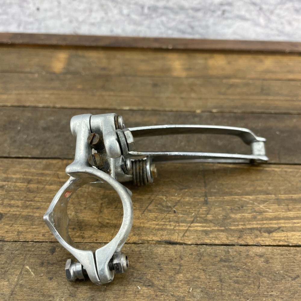 Vintage Campagnolo Record Front Derailleur Clamp On 28.6 Bottom Pull Campy C2