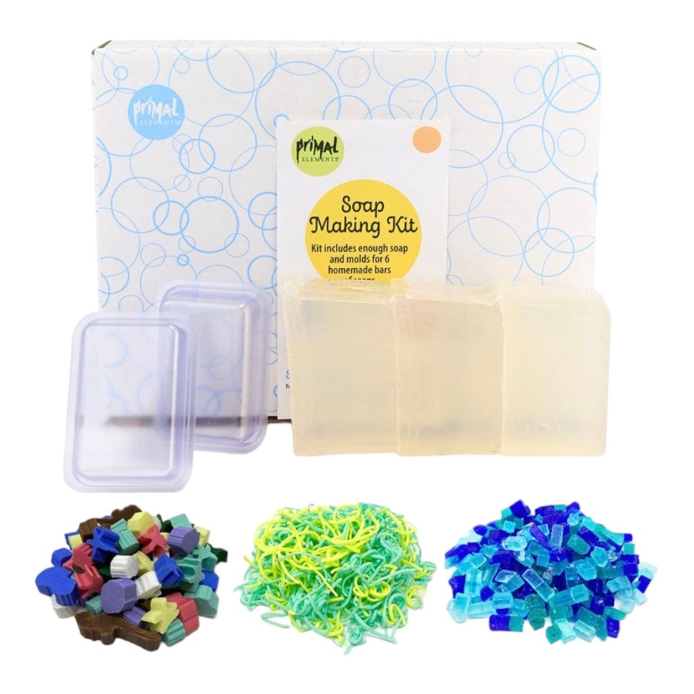 2 Primal Elements Soap Making Kits, Under the Sea, Makes 6 Handcrafted Bars Each